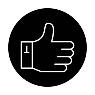 Gibi. Web simgesi basit illüstrasyon 