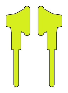 Kulaklık simge vektör çizim