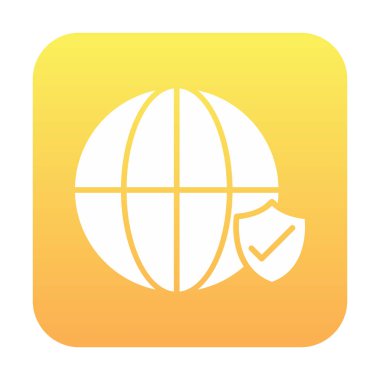 İnternet simgesi vektör illüstrasyonu