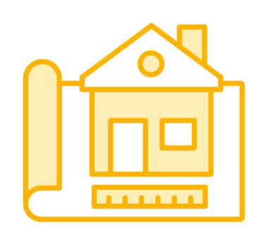 Vektör Yapı Çizim simgesi illüstrasyonu                                                    