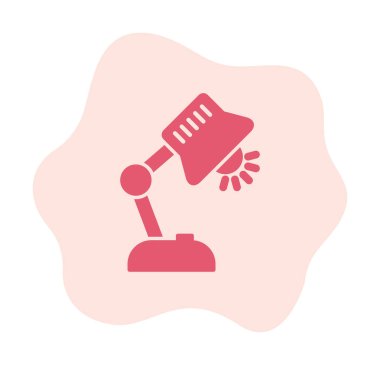 tablo lambası vektör illüstrasyonu