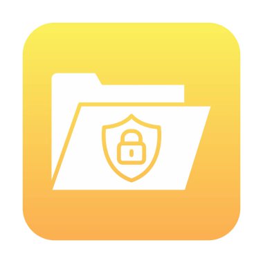 klasör renkli vektör simgesi 