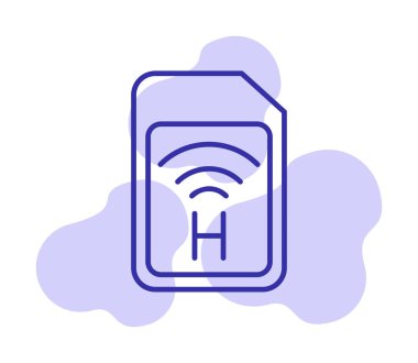 SIKart simgesi, vektör illüstrasyonu basit tasarım