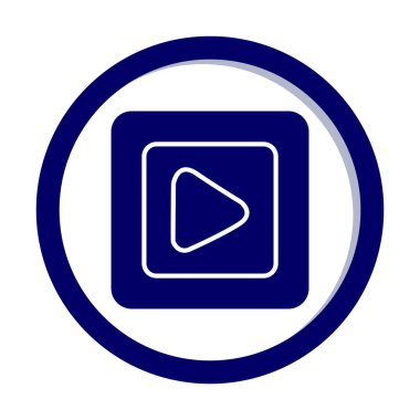 Oynatma düğmesi vektör çizimi