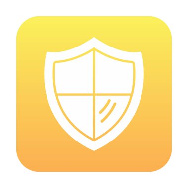 kalkan simgesi, vektör illüstrasyonu