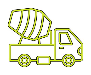 Somut Karıştırıcı Simgesi Tasarımı