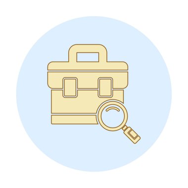 Görev simgesi vektör illüstrasyonu