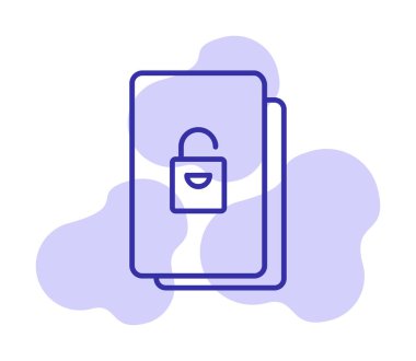 dosya simgesi, vektör illüstrasyonu basit tasarım