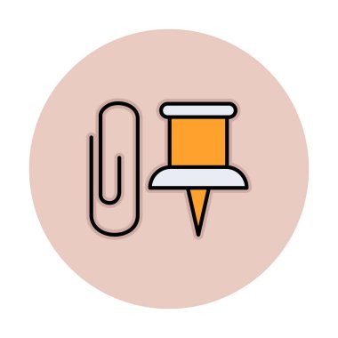 Kağıt atacı web simgesi, vektör çizim 