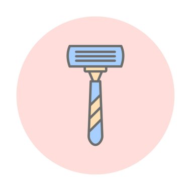 Jilet. Web simgesi basit illüstrasyon