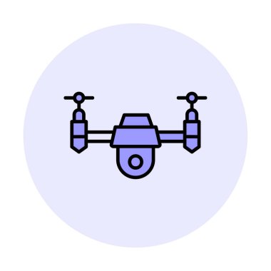 Drone simgesi çizimi