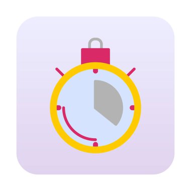 vektör kronometre simgesi illüstrasyonu 