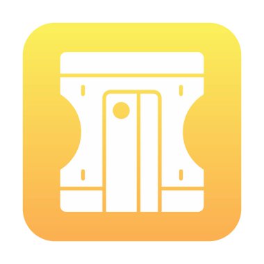 Kalem kalemtıraş simge vektör çizim