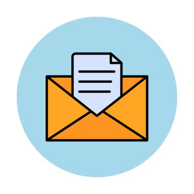 Harf simgesi vektör illüstrasyonu