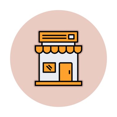 Basit simge vektör illüstrasyonunu sakla