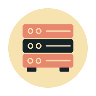 ağ simgesi çizimi. Sunucu                    