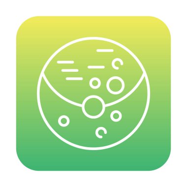 Venüs web simgesi, vektör illüstrasyonu