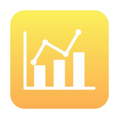 Grafik. Web simgesi basit illüstrasyon 