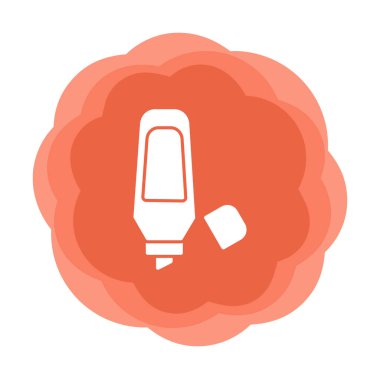 Vurgulama simgesi web basit illüstrasyon