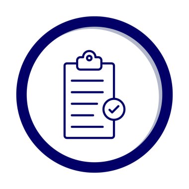 Basit Pano Tamamlanmış simge, vektör illüstrasyonu