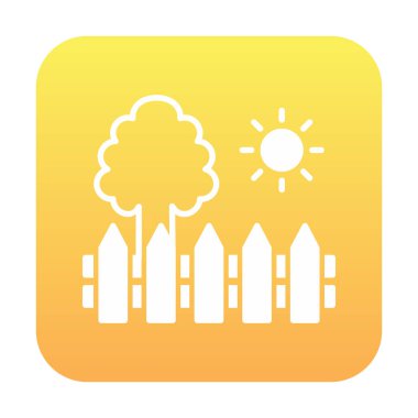 çit ağ ikonu vektör illüstrasyonu