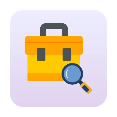 Görev simgesi vektör illüstrasyonu