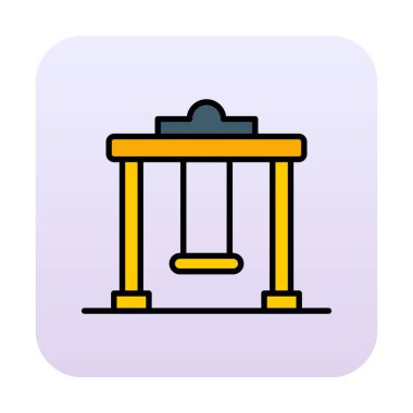 simge vektör çizim salıncak