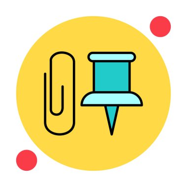 Kağıt atacı web simgesi, vektör çizim 