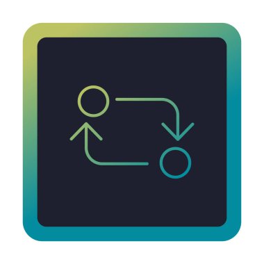 Web simgesi, vektör illüstrasyonunu değiştir