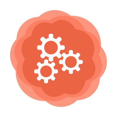 Ayar web simge vektör çizim 