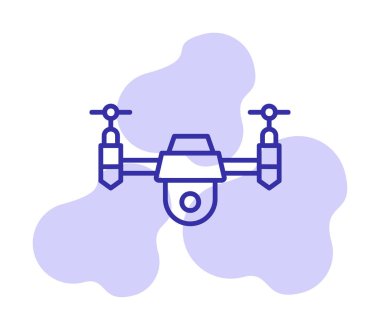 Drone simgesi çizimi