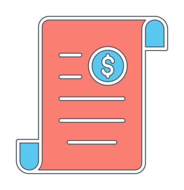 Bill simgesi, vektör çizimi 