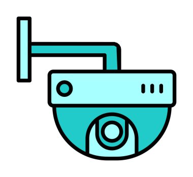 Gözetleme. Web simgesi basit illüstrasyon