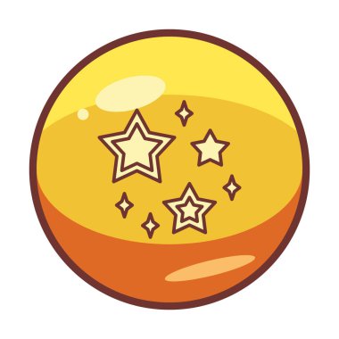 yıldızların vektör illüstrasyonu