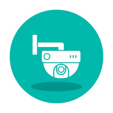 Gözetleme. Web simgesi basit illüstrasyon