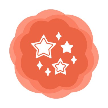 yıldızların vektör illüstrasyonu