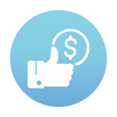 Basit En İyi Fiyat simgesi, vektör illüstrasyonu