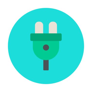 güç dolgusu, web simgesi basit tasarım 