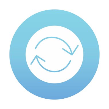 Modern simgenin vektör illüstrasyonu              