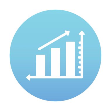 Grafik. Web simgesi basit illüstrasyon 