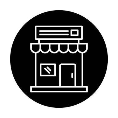 Basit simge vektör illüstrasyonunu sakla