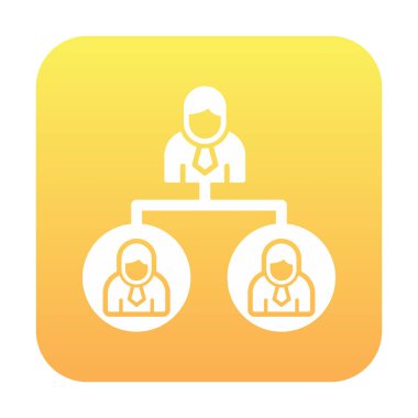 Beyaz arkaplanda Takım Yönetimi vektör çizimi