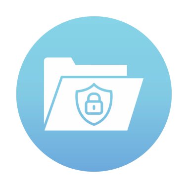 klasör renkli vektör simgesi 