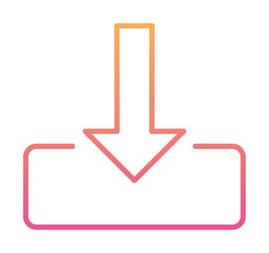  Simge indir, vektör illüstrasyonu basit tasarım