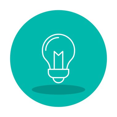 Ampul Ağı simgesi basit bir illüstrasyon