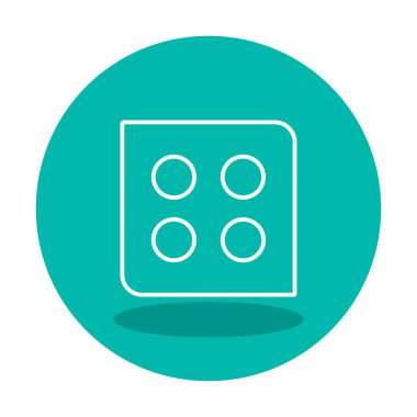 Menü web simgesi, vektör çizim