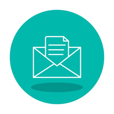 Harf simgesi vektör illüstrasyonu