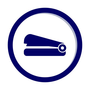 Zımba simgesi, modern tasarım illüstrasyonu            