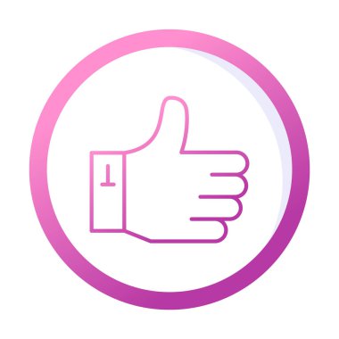 Gibi. Web simgesi basit illüstrasyon 