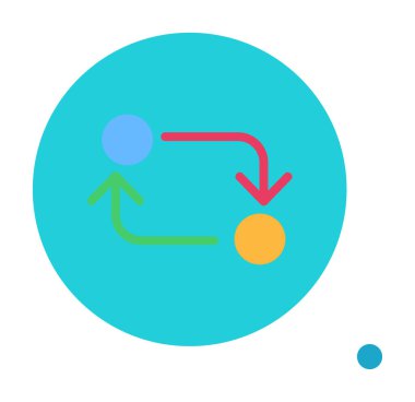 Web simgesi, vektör illüstrasyonunu değiştir